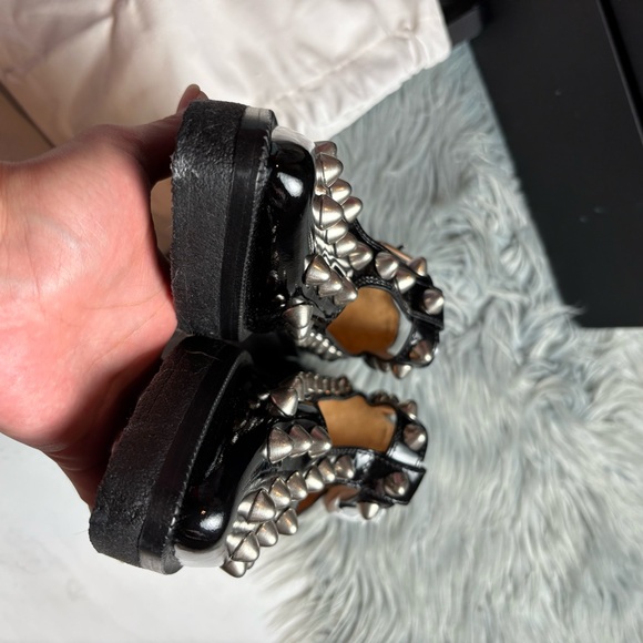 Marc Jacobs the Mary Jane studded loafer flat in black - 36 - Picture 7 of 7